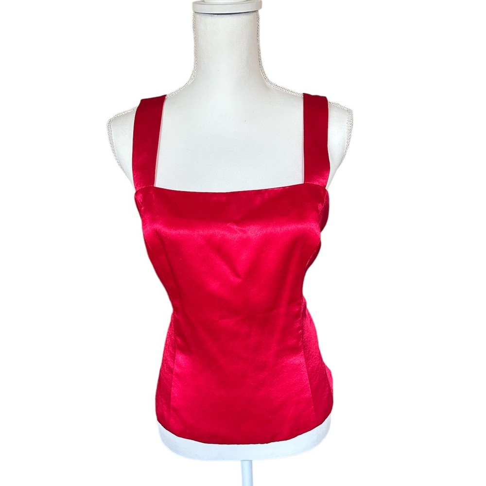 Lillie Rubin Silk Sweetheart Top